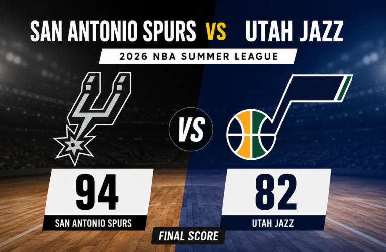 San Antonio Spurs vs Utah Jazz Match Player Stats
