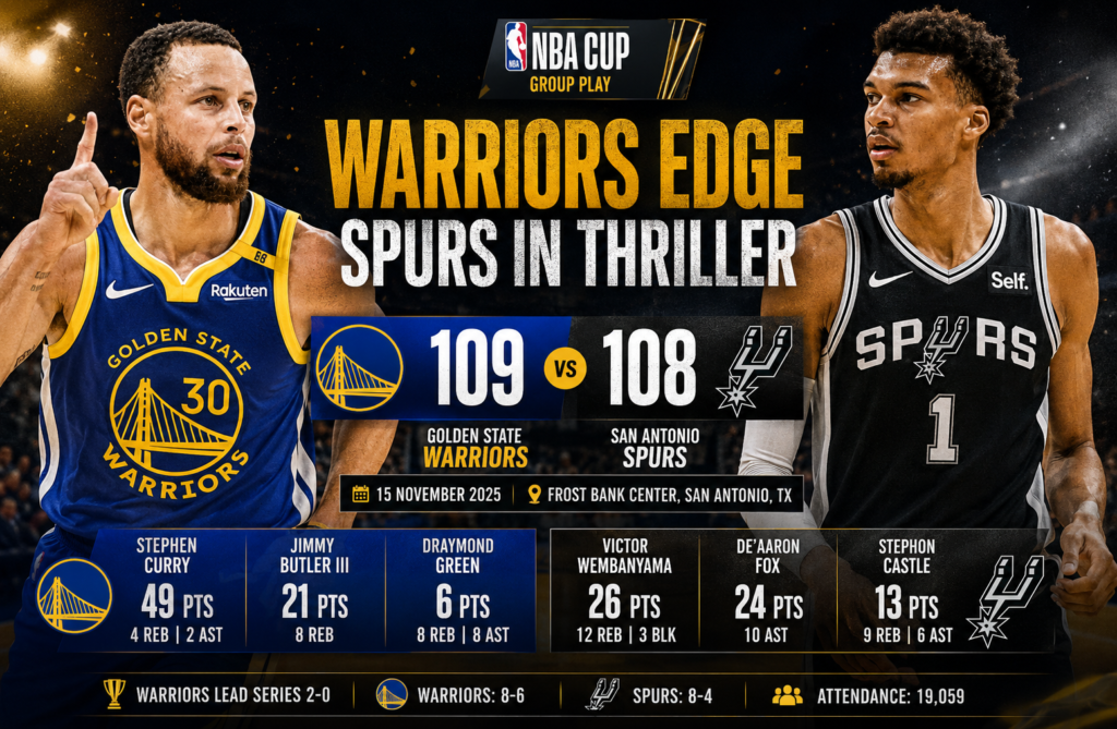 san antonio spurs vs golden state warriors match player stats